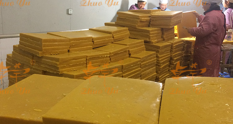Yellow Beeswax Slab