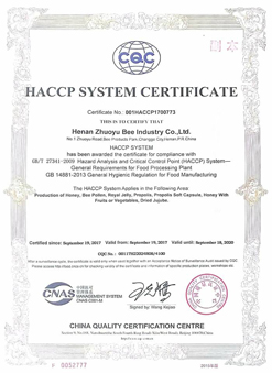 HACCP Certification