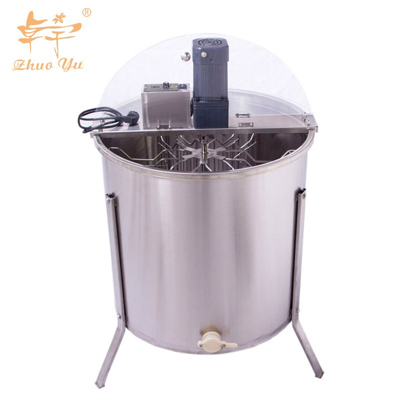 Best Quality And the Lowest Price Stainless Steel 6 Frames Radial Electric Honey Extractor Machine