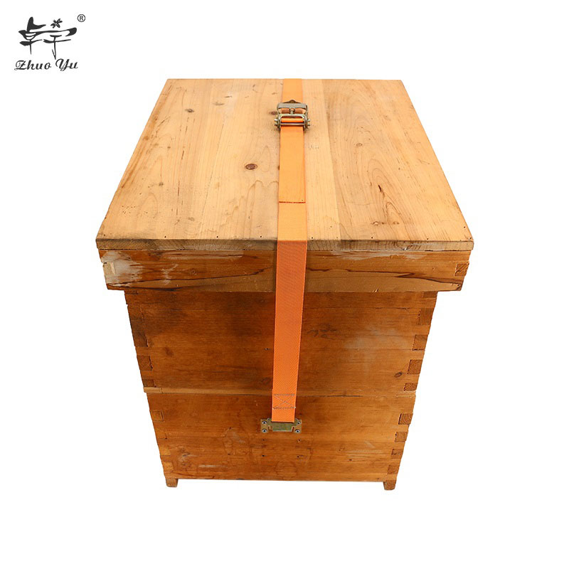 Manufacturer National 2 Level Deep Box and Super Box Honey Bee Hive Bee House 10 Frames Langstroth Fire Fir Wood Beehive