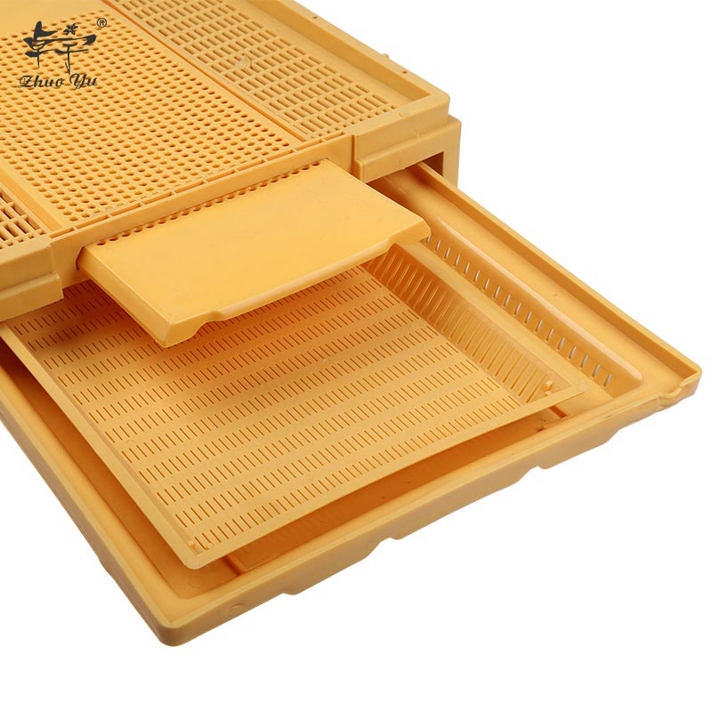 Beekeeping Supplies Muti-Function Langstroth Polypropylene Ventilated Pulled Plastic Bottom Board Stand for Beehive