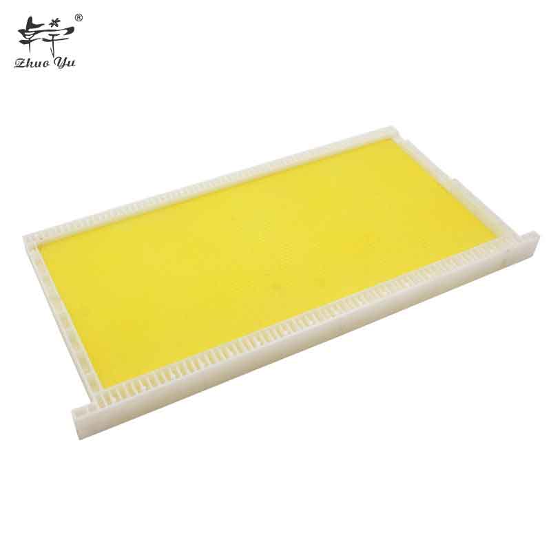 Hot Sale Beekeeping Frame Sheet Plastic Bee Foundation Langstroth Beehive Bee Frame with Plastic Sheet