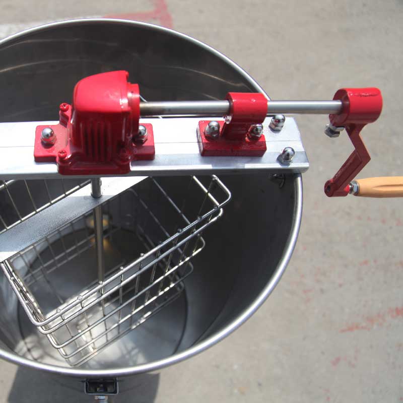 High Quality Stainless Steel 2 Frames Manual Honey Bee Extractor/Honey Processing Machine