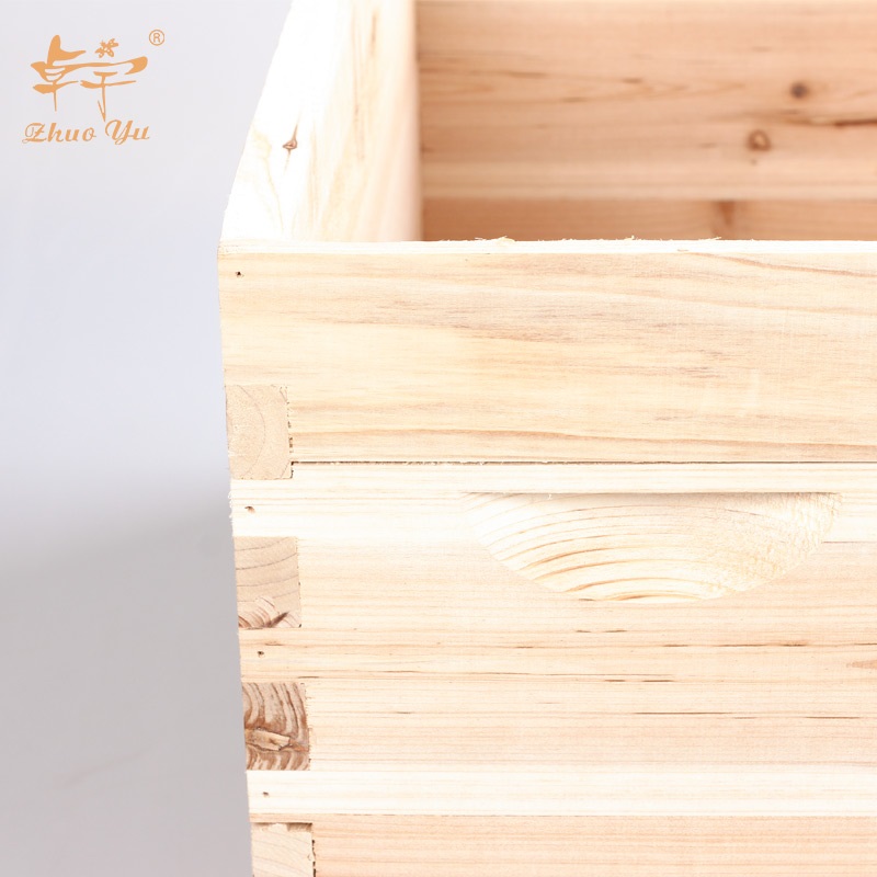 New Products Factory Price Wooden Honey House Manufacturers Australian 8 frames Beehive Box Bee Hive