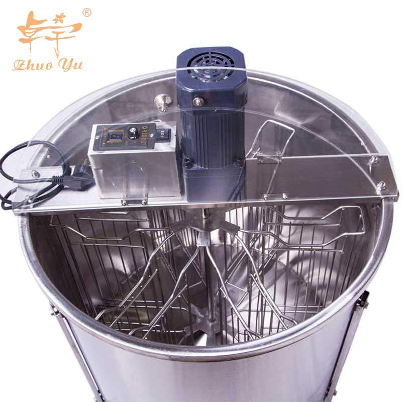Best Quality And the Lowest Price Stainless Steel 6 Frames Radial Electric Honey Extractor Machine