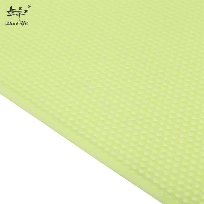 Green plastic beeswax foundation sheet