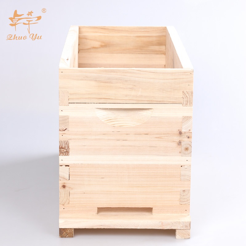 New Products Factory Price Wooden Honey House Manufacturers Australian 8 frames Beehive Box Bee Hive