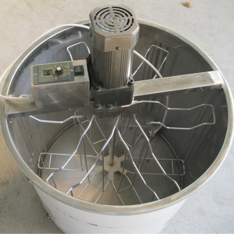 Best Quality And the Lowest Price Stainless Steel 6 Frames Radial Electric Honey Extractor Machine