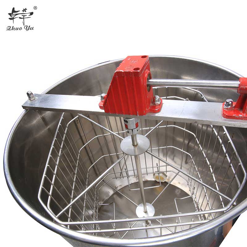 4 frames manual honey extractor