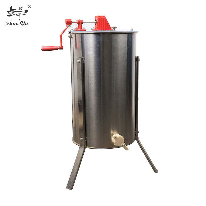 3 frames manual honey extractor