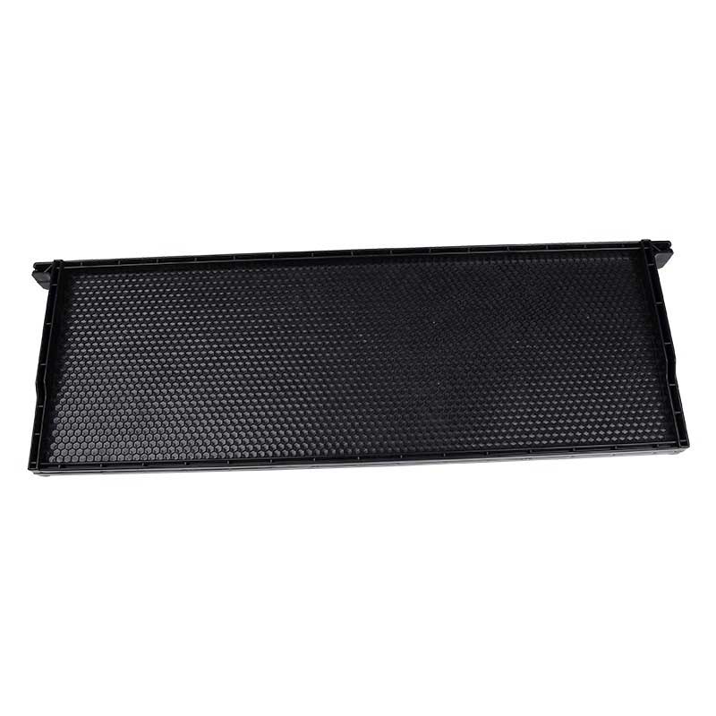 Beekeeping Tools Black Short Unibody Bee Frame Plastic Foundation Sheet Honey Comb Frame