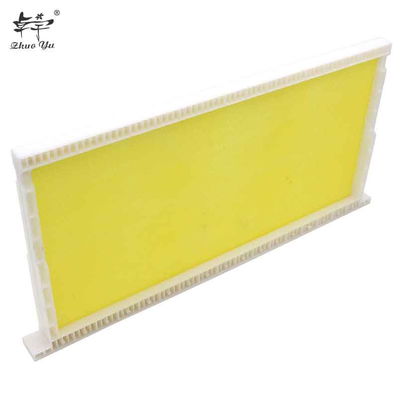 Plastic Beehive frame with foundation
