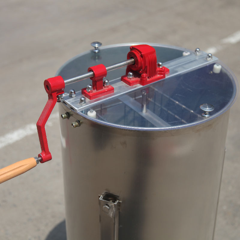 2 frames manual honey extractor