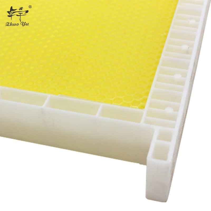 Plastic Beehive frame with foundation