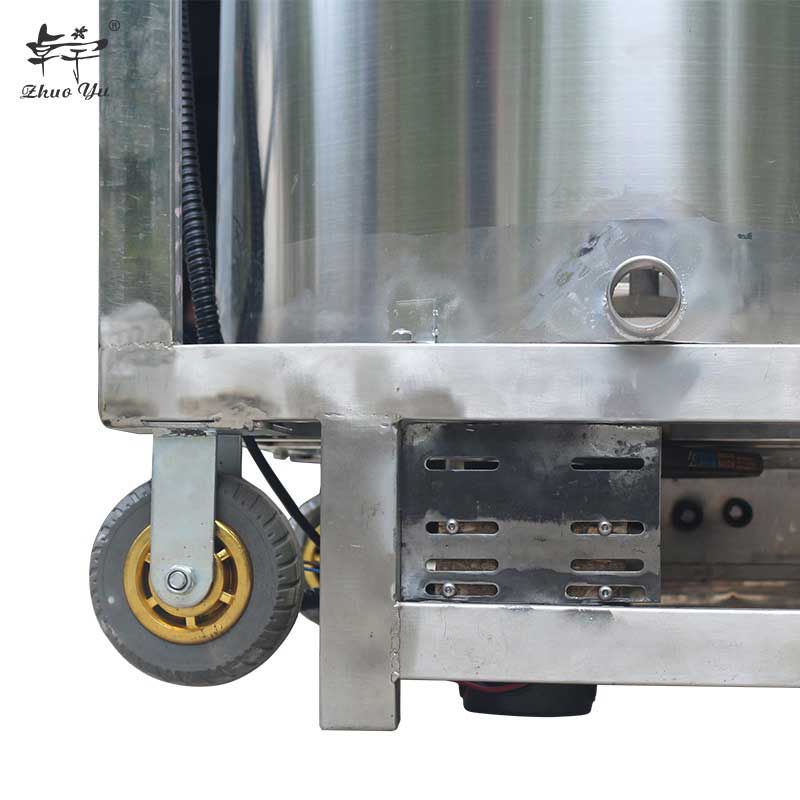 8 frames three-use honey extractor
