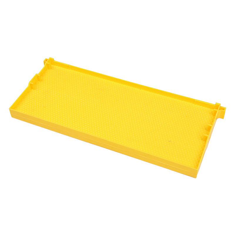 China Yellow Honey Bee Hive Frame Plastic Foundation Sheet and Beeswax Foundation Sheet Beekeeping Tools