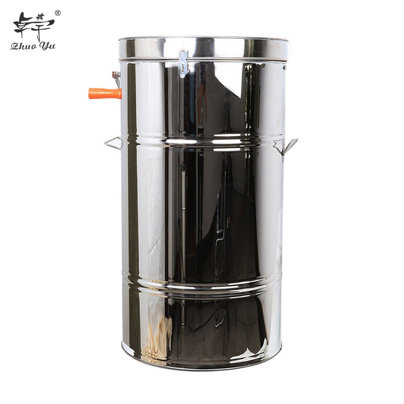 Fully Enclosed 2 Frame Manual Radial Honey Extractor / Stainless Steel Honey Centrifuge From Manufacture Beekeeping Tools