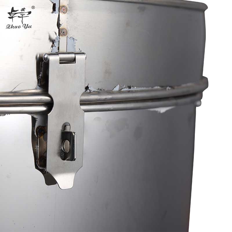 Fully Enclosed 2 Frame Manual Radial Honey Extractor / Stainless Steel Honey Centrifuge From Manufacture Beekeeping Tools