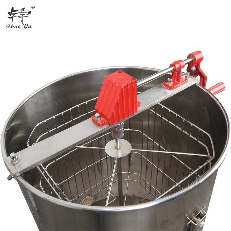 4 frames manual honey extractor