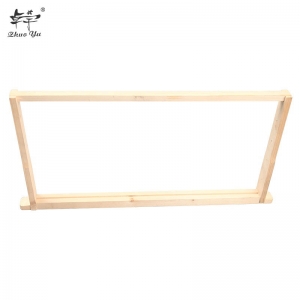 Langstroth-beehive-1 New Wooden Fir Wood Half Assembled Standard Langstroth Bee Hive Frame with Wired for Beehive
