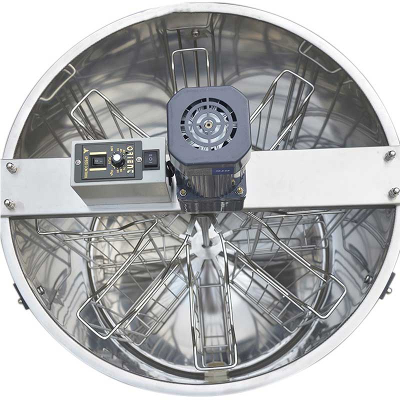 8-frames-electrical-honey-extractor-1 8 Frame Electric Motor Stainless Steel Honey Extractor for Sale