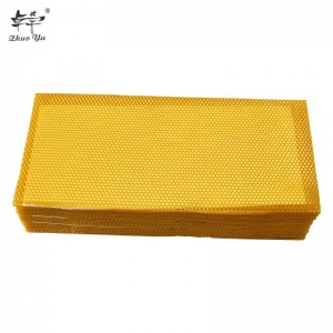Beeswax-foundation-Sheet-5 2021 Chinese Supplier Directly Supply Natural Sushi Bees Wax Pure Beeswax Honey Bee Comb Bee Wax Foundation With All Size Cells