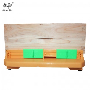 Beehive-Plastic-Bottom-1 Beekeeping Supplies Muti-Function Langstroth Polypropylene Ventilated Pulled Plastic Bottom Board Stand for Beehive
