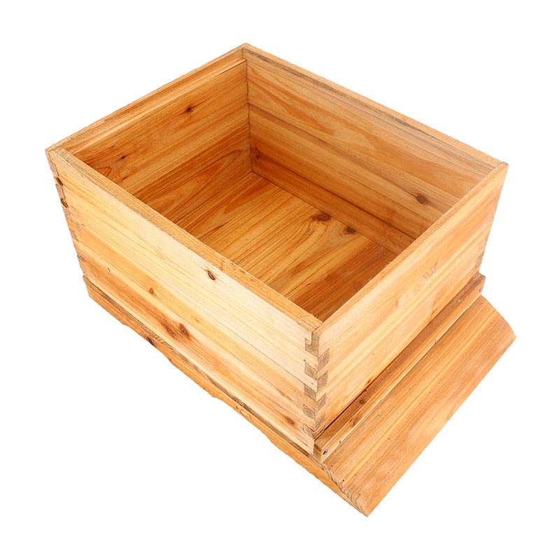 5 Chinese Wax-Coated Cedar Wood Automatic Self-Flowing Honey Bee Hive & 7 Auto Frames Apiculture Beekeeping Equipment Tool Beehive