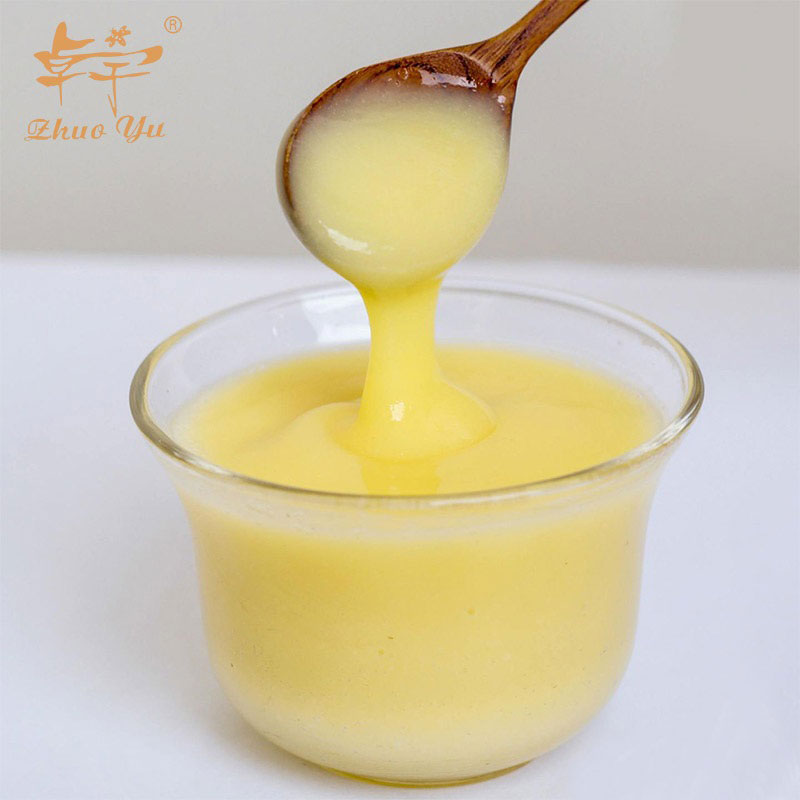 High Quality Factory Supply Food Grade Pure Natural Frozen Organic Fresh Honey Royal Jelly Ginseng Royal Jelly with Free Sample