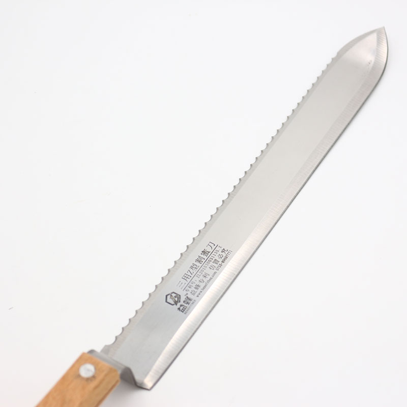 Wholesales Muti-Function Z-Shape Double Blade Plastic Handle Uncapping Honey Knife