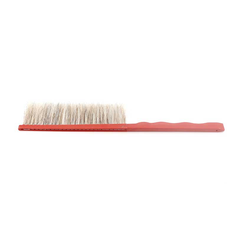 Red Plastic Handle Bee Brush