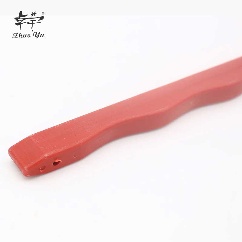 Red Plastic Handle Bee Brush