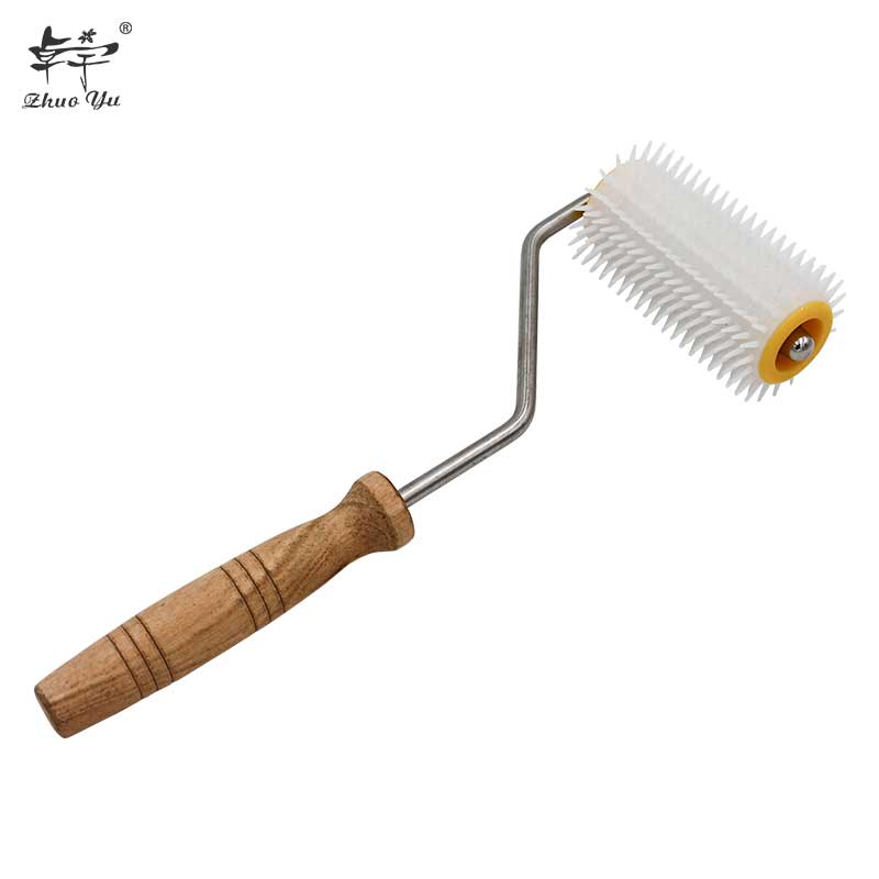 Beekeeping Roller Honey Fork Wheel Uncapping Fork Gear Bee Honeycomb Supplies Tools Bees Beekeeper Apiculture