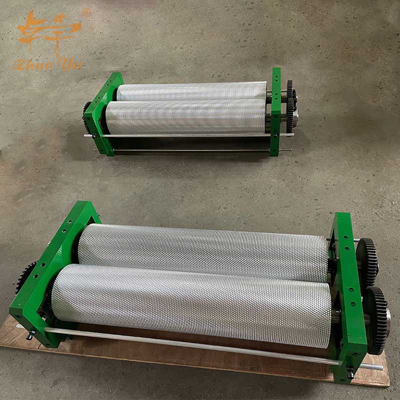 Factory Supply Roller for Manual and Automatic Electric Embossing Comb Roller Machine Beeswax Foundation Sheet Making Machine