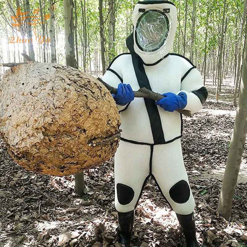 Bee Hornet Prevent/Wasps Protective Clothing Beekeeper Outfit 3D Beekeeping Suit Optional USB electric fan