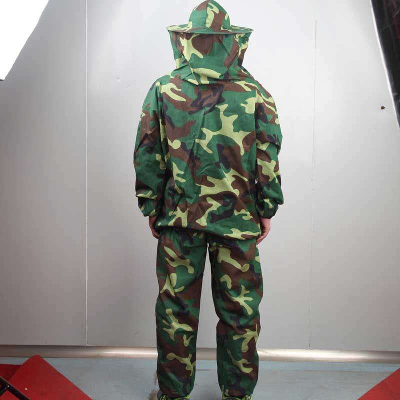 Beekeeping Tools Camouflage full Body Customized Work Anti-bee suit Breathable beekeeper suit