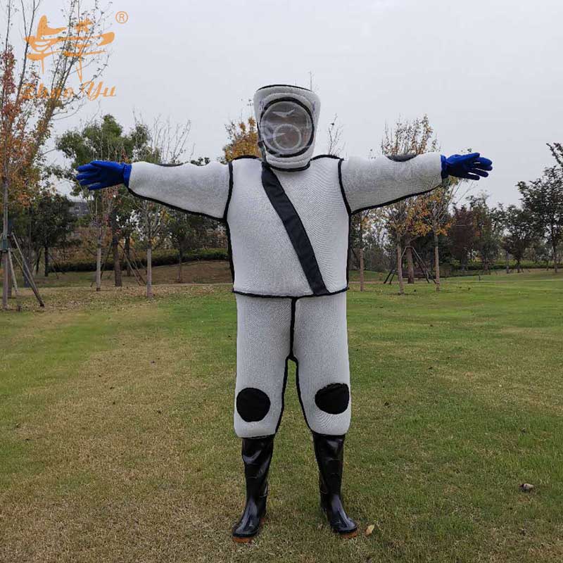 Bee Hornet Prevent/Wasps Protective Clothing Beekeeper Outfit 3D Beekeeping Suit Optional USB electric fan