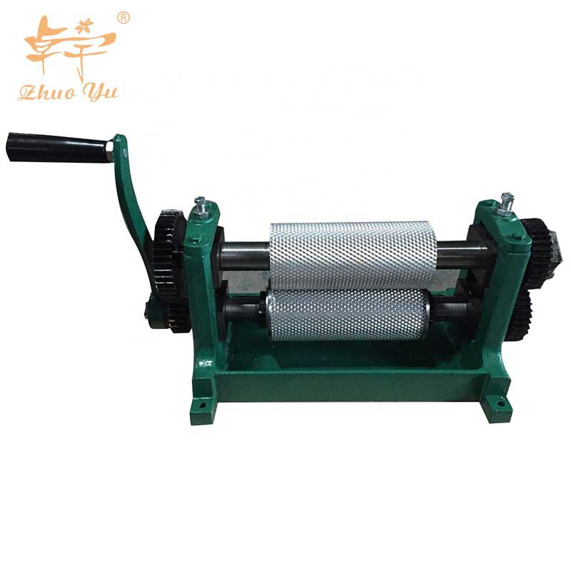 New Manual Aluminium Alloy Stamping Beeswax Foundation Sheet Machine/Automatic Electric Beeswax Comb Foundation Rolling Machine
