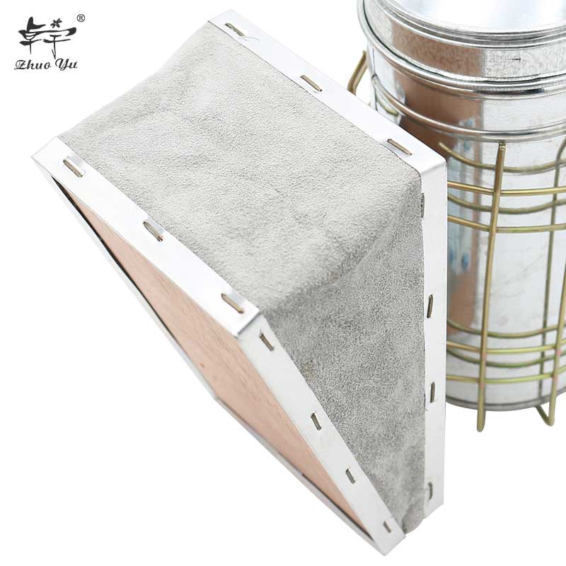 Stainless Steel Beekeeping European Smoker Bee Equipments for Beehive Drive Bees Transmitter Kit Tool Apiculture Smoke Sprayer