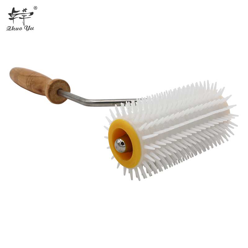 Beekeeping Roller Honey Fork Wheel Uncapping Fork Gear Bee Honeycomb Supplies Tools Bees Beekeeper Apiculture