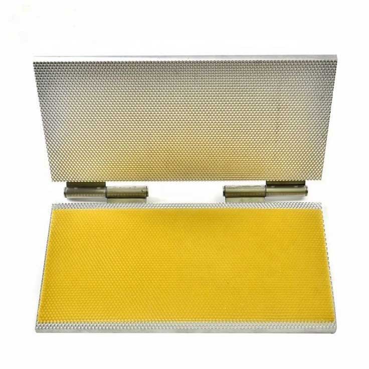 Full Aluminum Beeswax Embossing Mold Beeswax Foundation Sheet Mold Machine Printer Cell Size 5.3mm or 4.9mm Optional