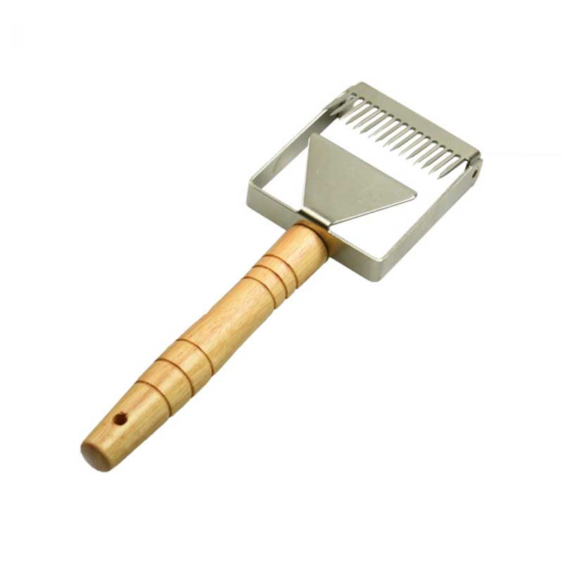 Beekeeping Tools beehive Honey cutter Uncapping Scraper Plastic handle Honeycomb Scraper Equipment Uncapping knife Fork Shovel