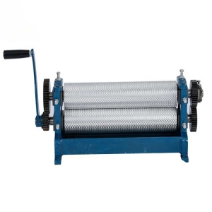 Manual-beeswax-roller-machine-1 Beekeeping Manufacture Commercial Low Price Manual Beeswax Foundation Embossing Machine Beeswax Comb Foundation Press Roller