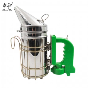 ss-Electrical-Bee-Smoker-1 New Electrical Beekeeping Smoker Stainless Steel Equipment Hive Box Smoke Sprayer Tool Supplies for Beehive With Hanging hook