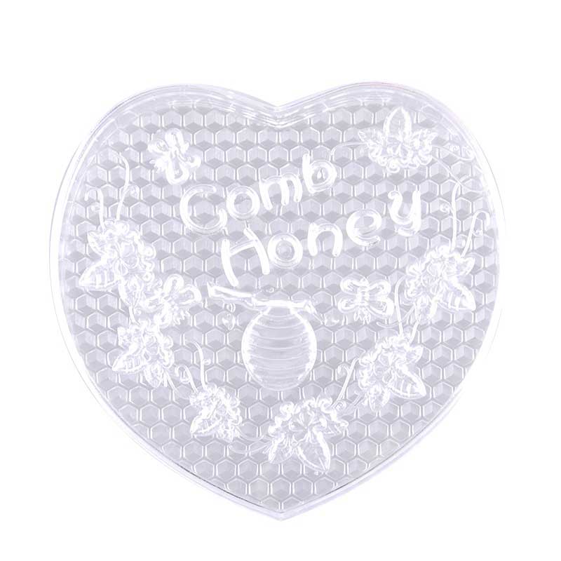 Heart Shaped Plastic Comb Honey Beehive Frames and Cassettes Set Honeycomb Box Apiculture Beekeeping Equipment Beehive Supplies