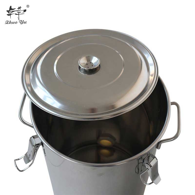 High Quality Stainless Steel Honey Tank with Cover Honey Pail