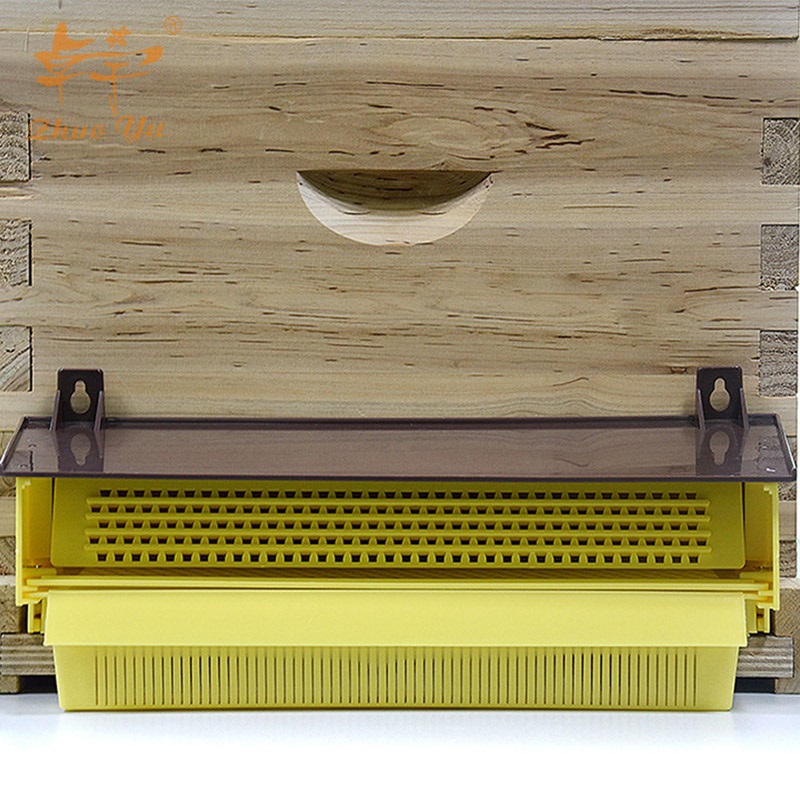 2022 High Quality Multifunction 3/4/5/6/7 Rows Plastic Bee Pollen Trap Collecting Apiculture Tool Collector Traps Collect Pollen