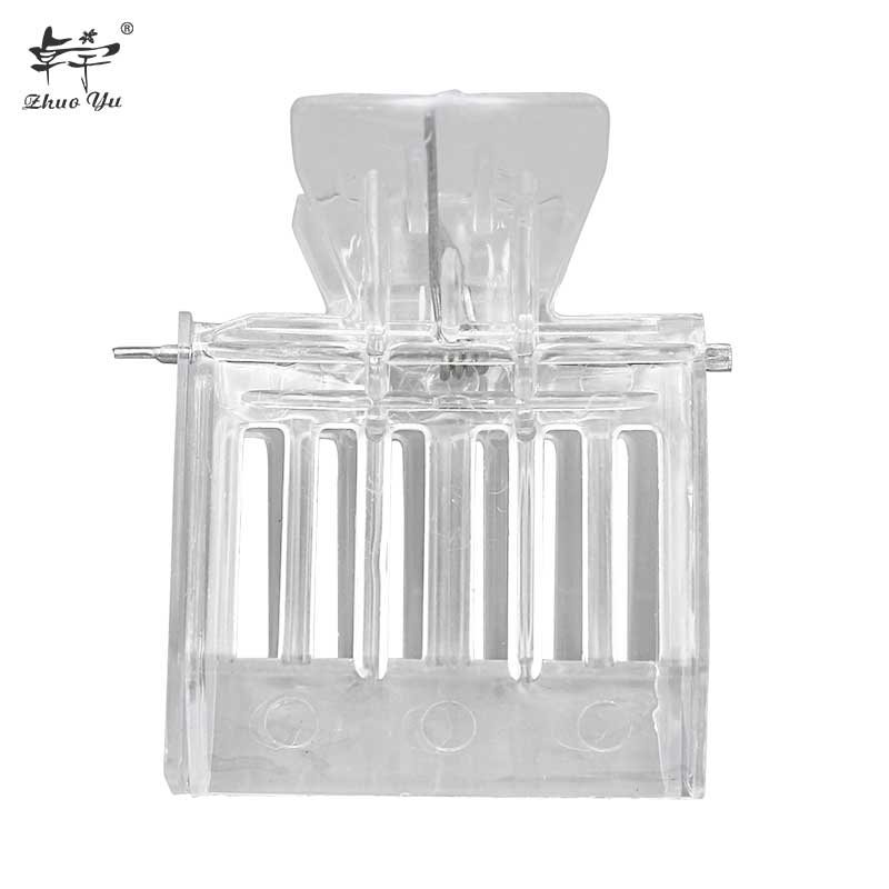 Beekeeping Set Clip Queen Bee Catcher Cage Beekeeper Equipment Colorless Plastic Isolation Room Beekeeping Tools