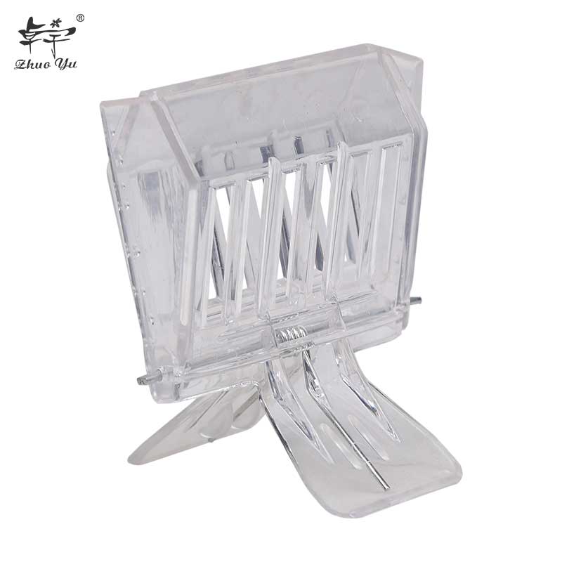 Beekeeping Set Clip Queen Bee Catcher Cage Beekeeper Equipment Colorless Plastic Isolation Room Beekeeping Tools