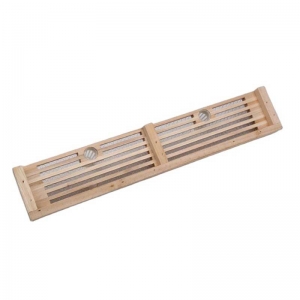 3/4/5/6/7 Rows Pollen Trap Tools With Hole Wooden Beekeeping Pollen Trap Equipment Tools